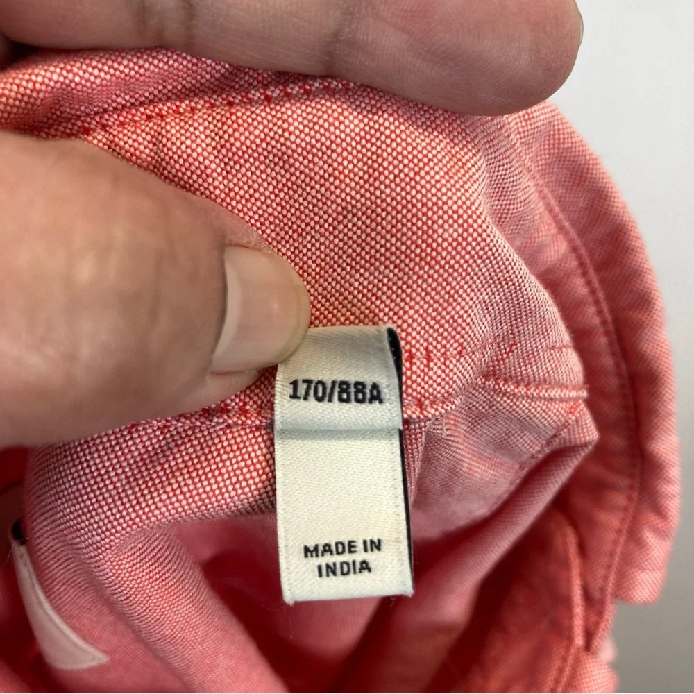 Gant Shirt Regular Fit Oxford Men’s Classic Cotton S 38/35 Pink Button Down - Picture 9 of 16